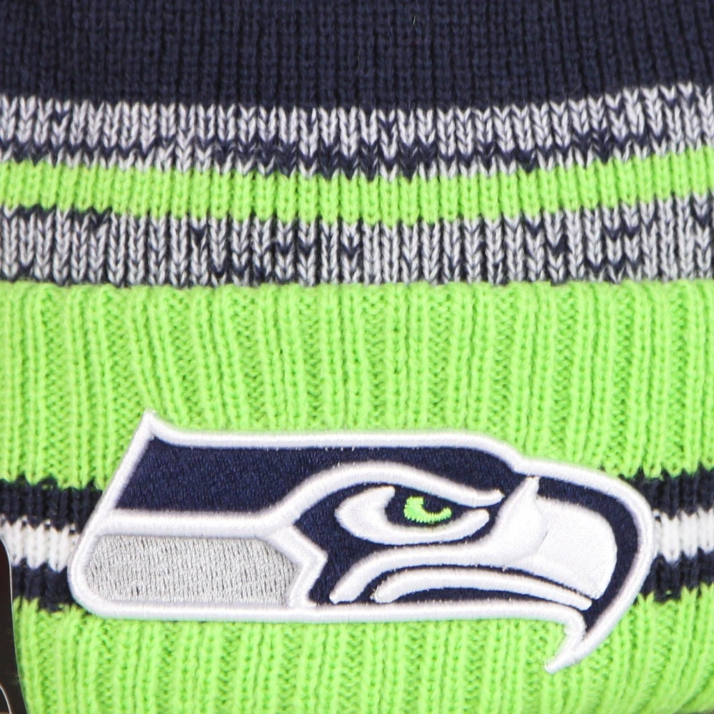 new era Seahawks Pom Beanie Hat NFL Multicolor Heren