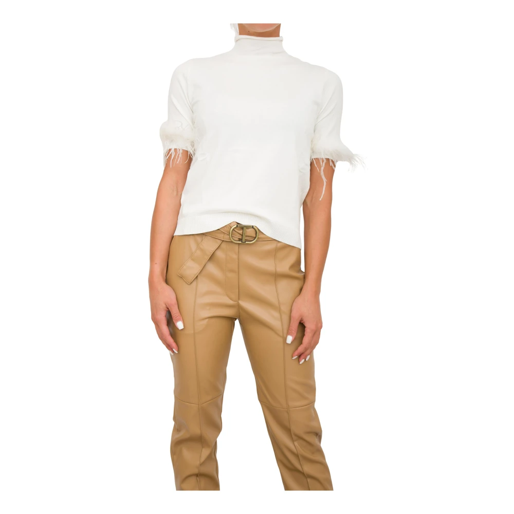 Twinset Witte Coltrui Trui White Dames