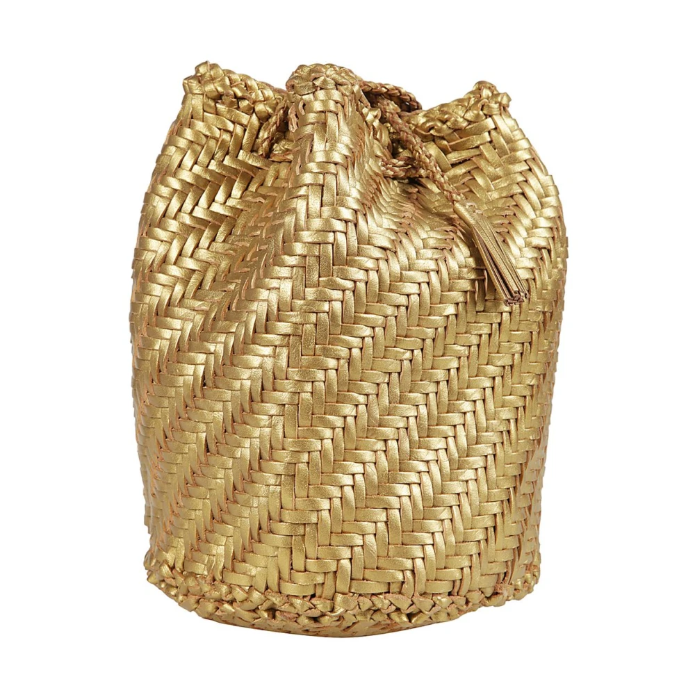 Dragon Diffusion Stijlvolle Leren Tas Yellow Dames