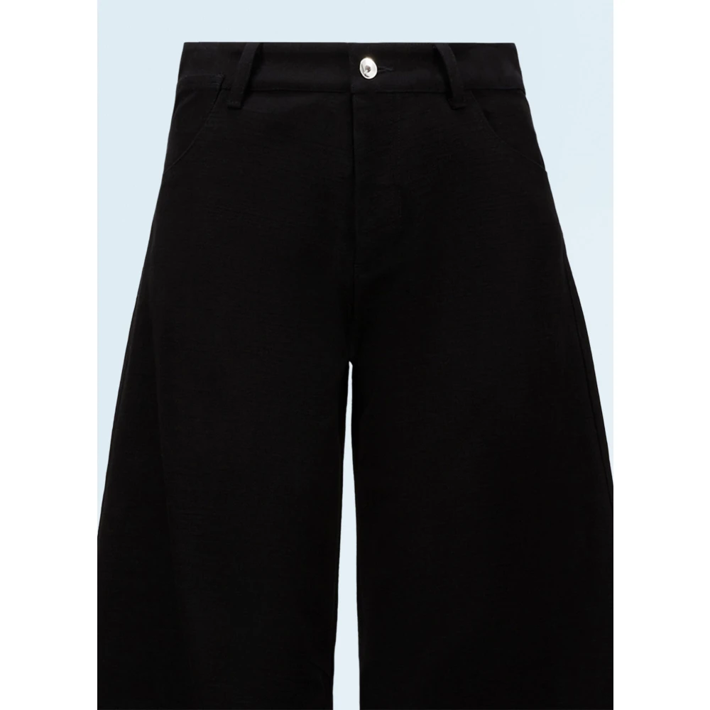 Moncler Zip Panels Jeans Black Heren