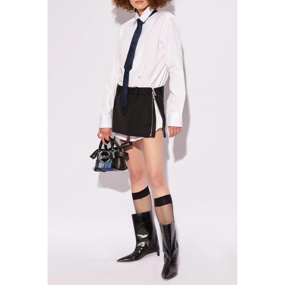 Dsquared2 Shirt met logo White Dames
