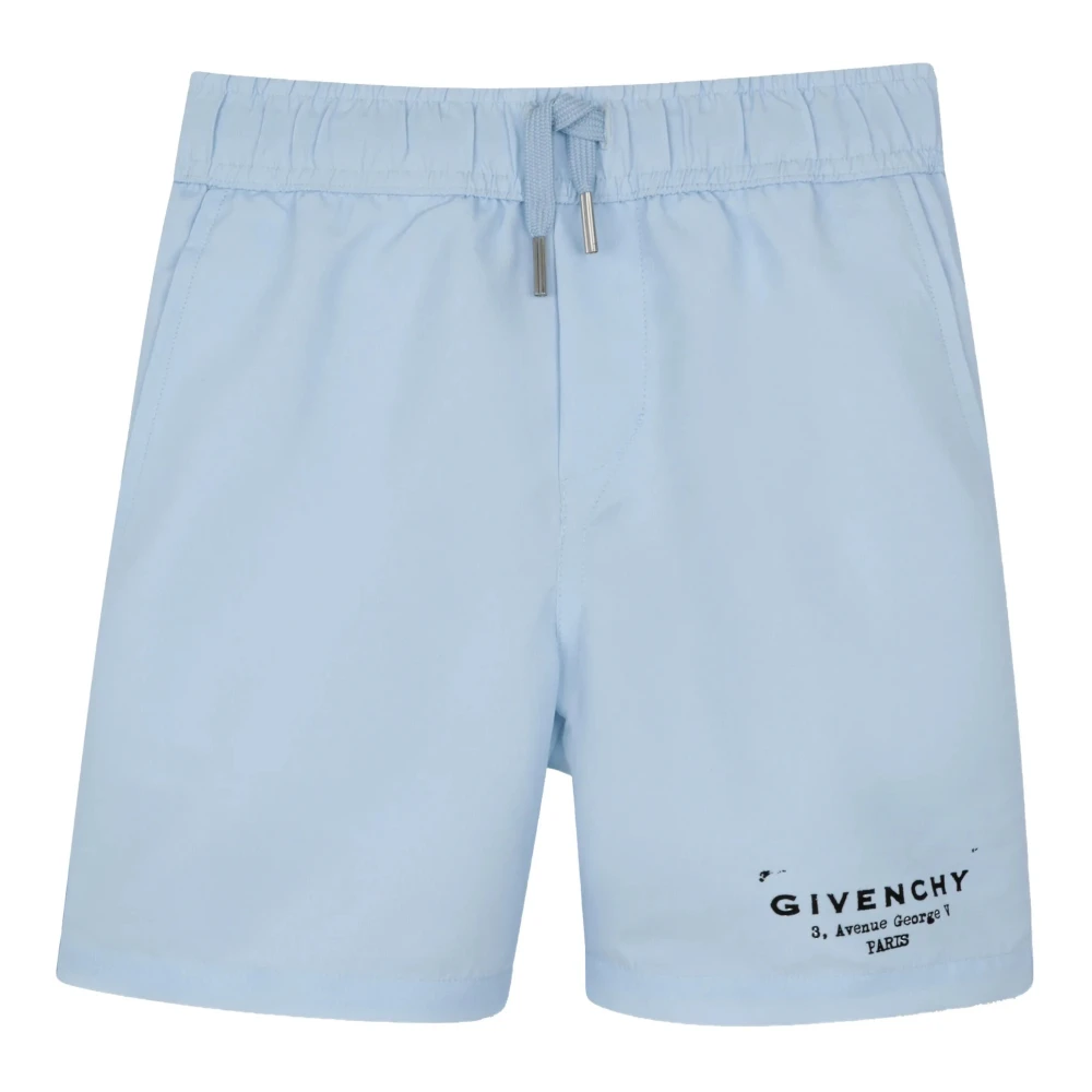 Givenchy Boys Blue Swim Trunks