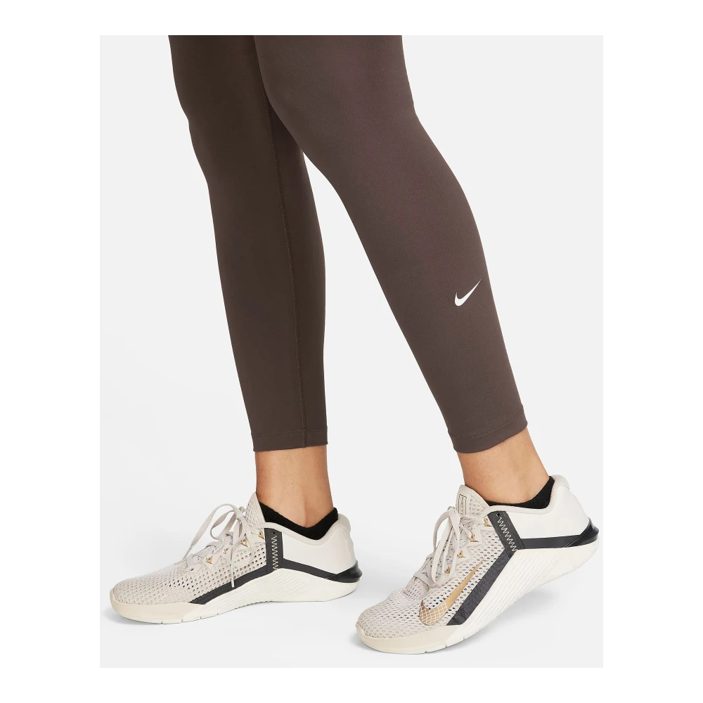 Nike Hoge taille leggings voor vrouwen Brown Dames
