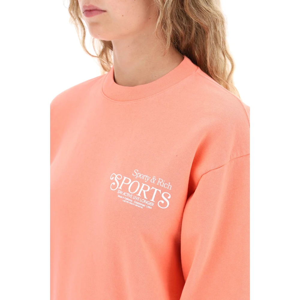 Sporty & Rich Sweatshirts Pink Dames