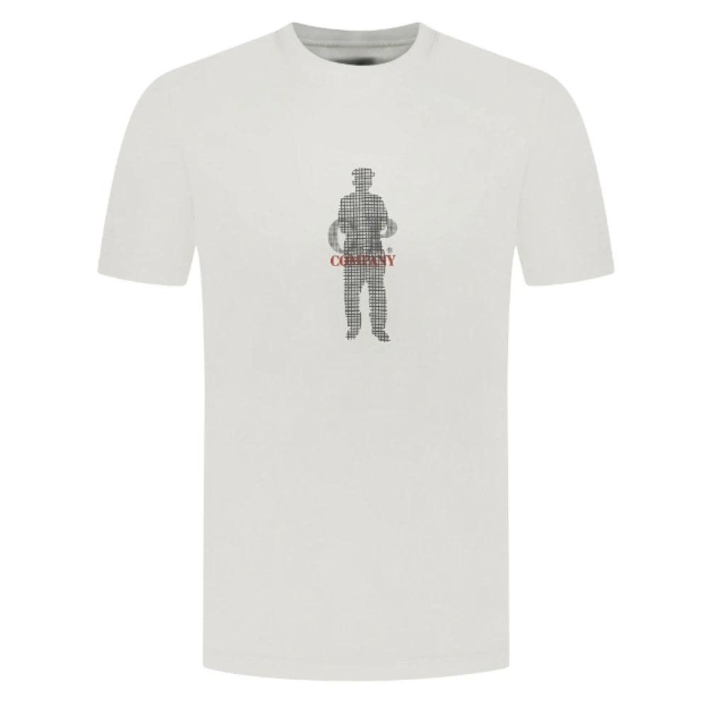 C.P. Company Witte T-shirts en Polos White Heren