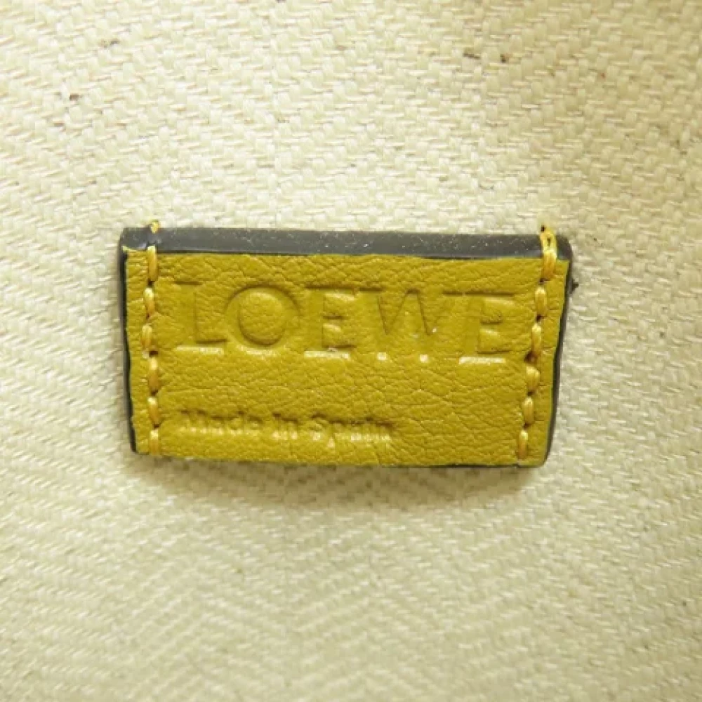 Loewe Pre-owned Leather pouches Brown Dames