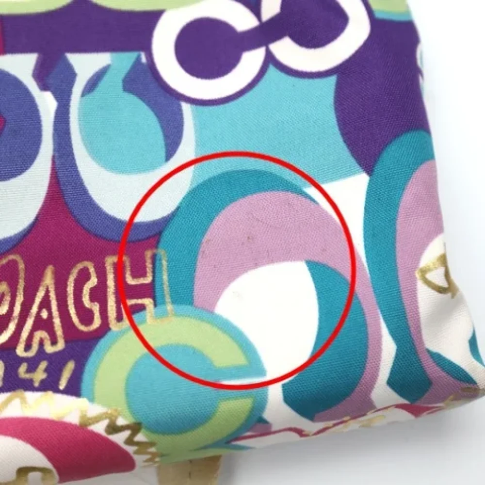 Coach Pre-owned Fabric shoulder-bags Multicolor Dames