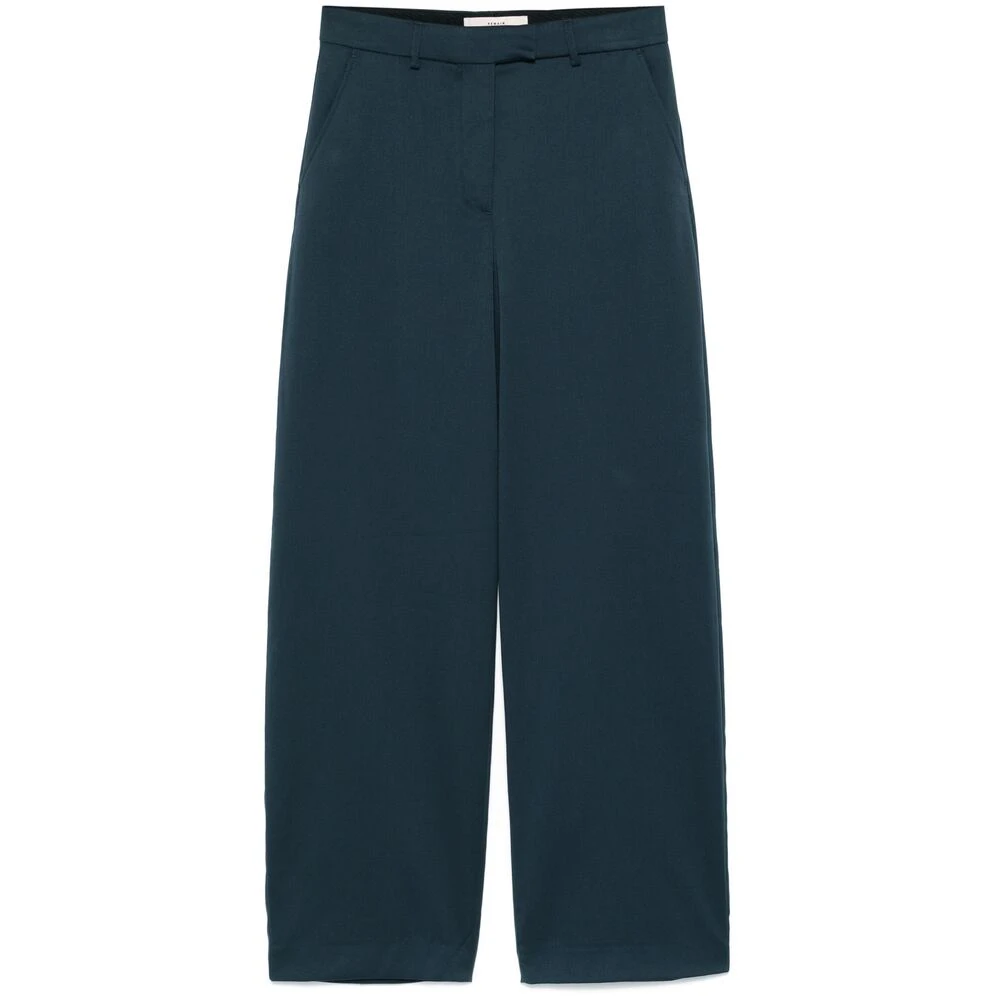 Remain Birger Christensen Blauwe Broek met Zakken Blue Dames