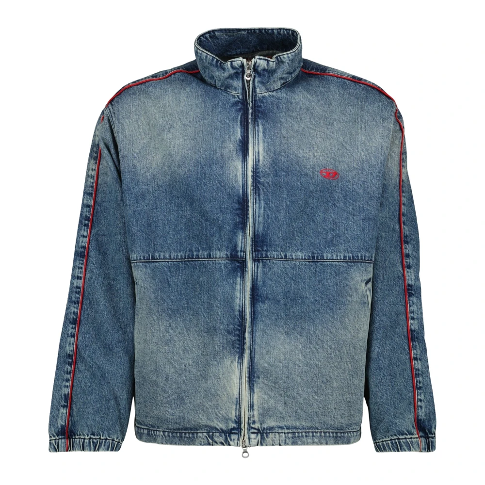 Diesel Men's Blue Denim Jacket Spring-Summer 2025