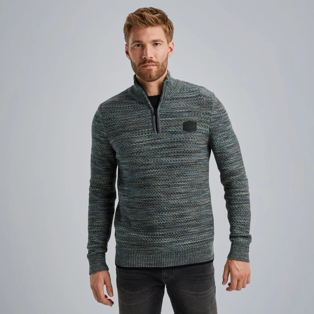PME Legend Stijlvolle Pull voor Mannen Gray Heren