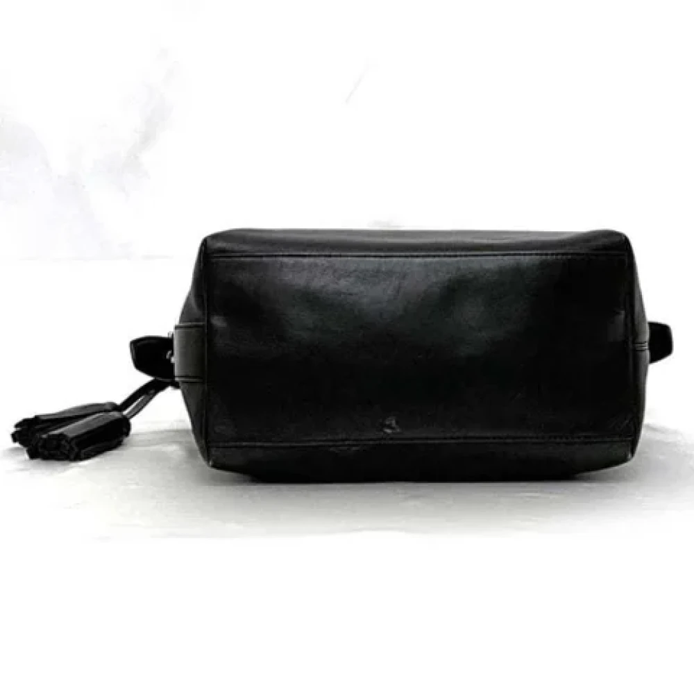 Coach Pre-owned Leather shoulder-bags Black Dames