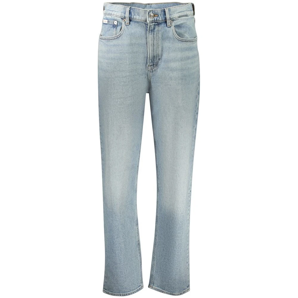 Calvin Klein Women's Blue Straight Jeans