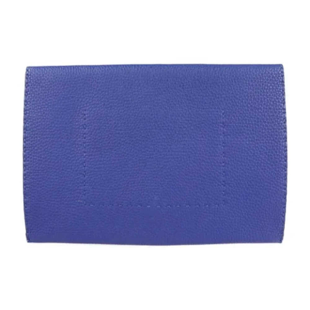 Fendi Vintage Pre-owned Fabric fendi-bags Blue Dames