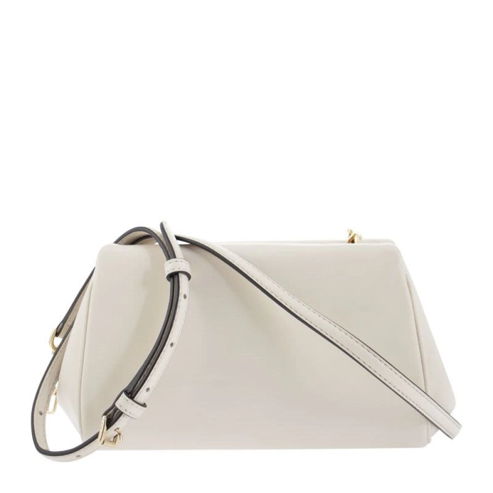 Michael Kors Belle Schoudertas Beige Dames