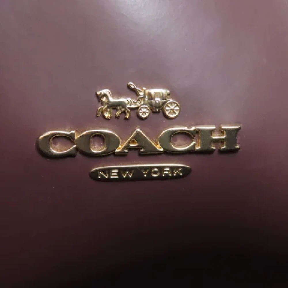Coach Pre-owned Leather totes Black Dames