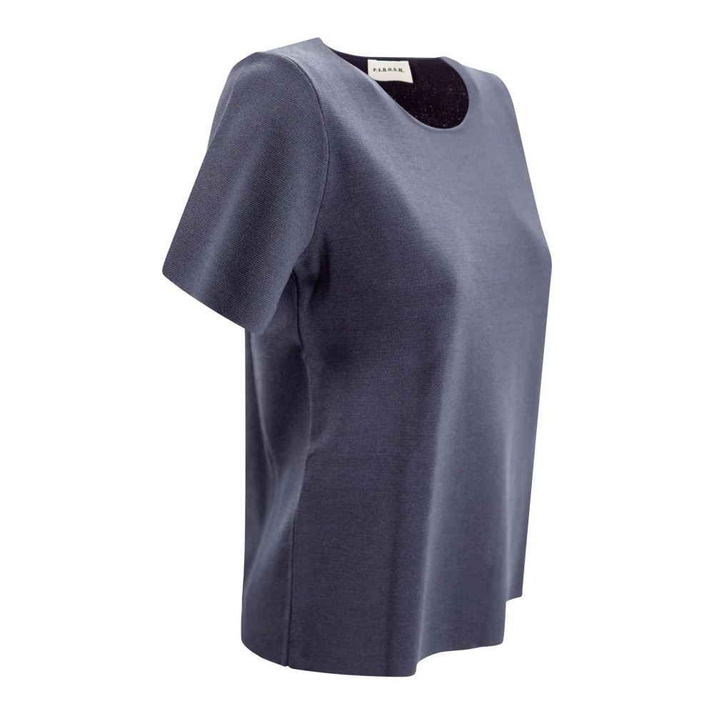 P.a.r.o.s.h. Blauwe Sweaters voor Vrouwen Blue Dames