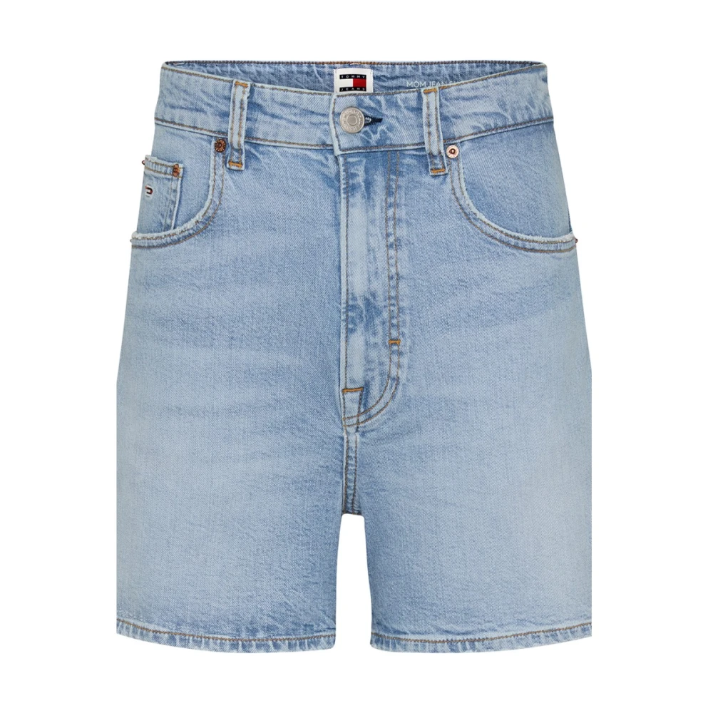TOMMY JEANS Dames Jeans Mom Uh Short Bh0113 Blauw