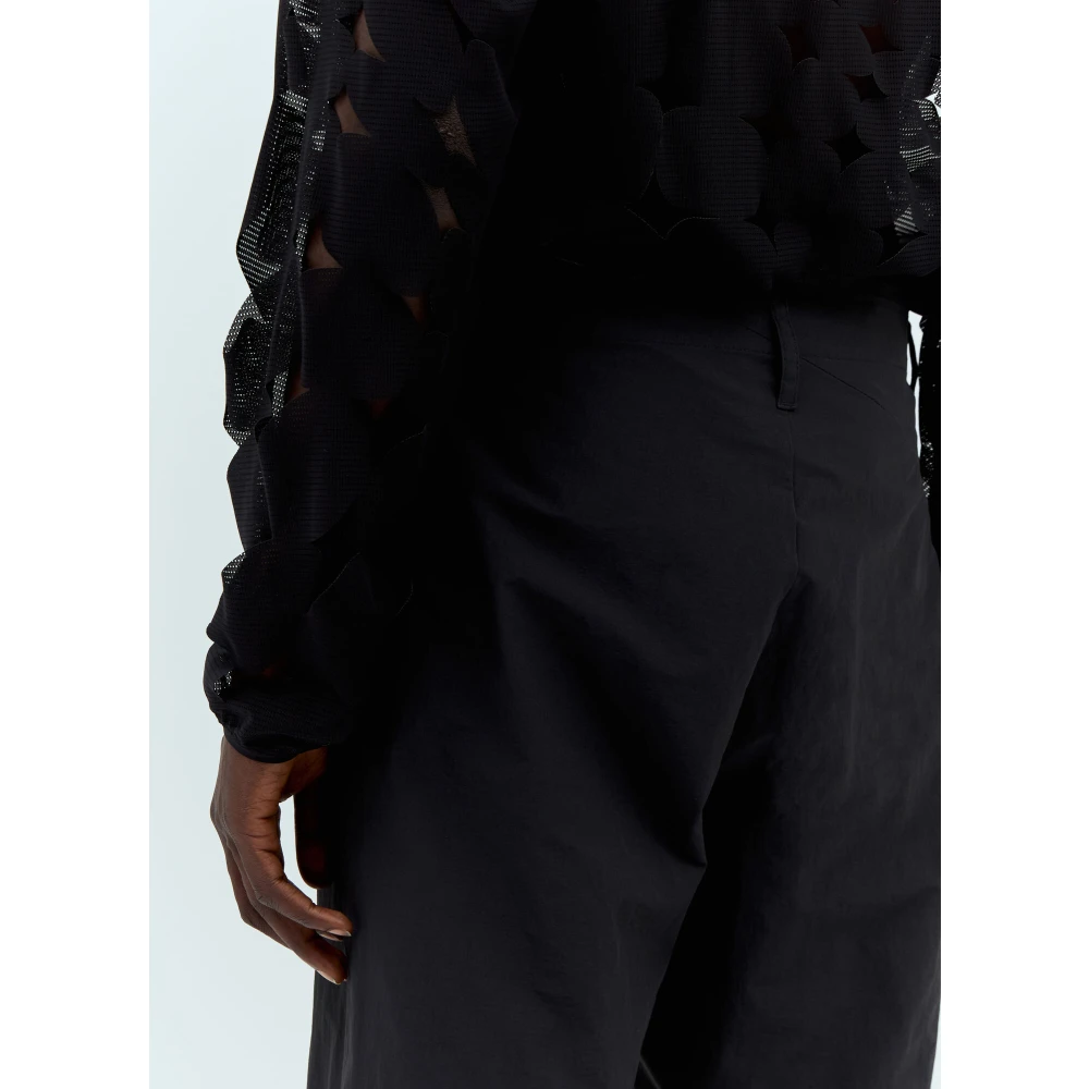 Post Archive Faction Stretch Weave Broek met Zakken Black Heren