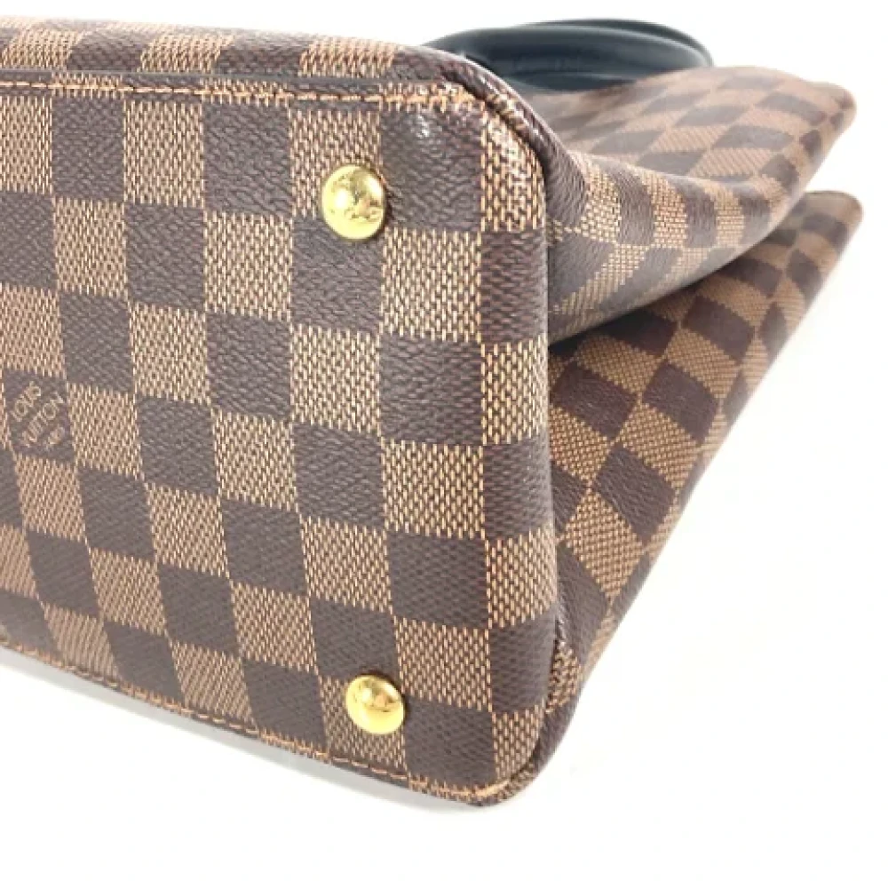 Louis Vuitton Vintage Pre-owned Cotton louis-vuitton-bags Brown Dames