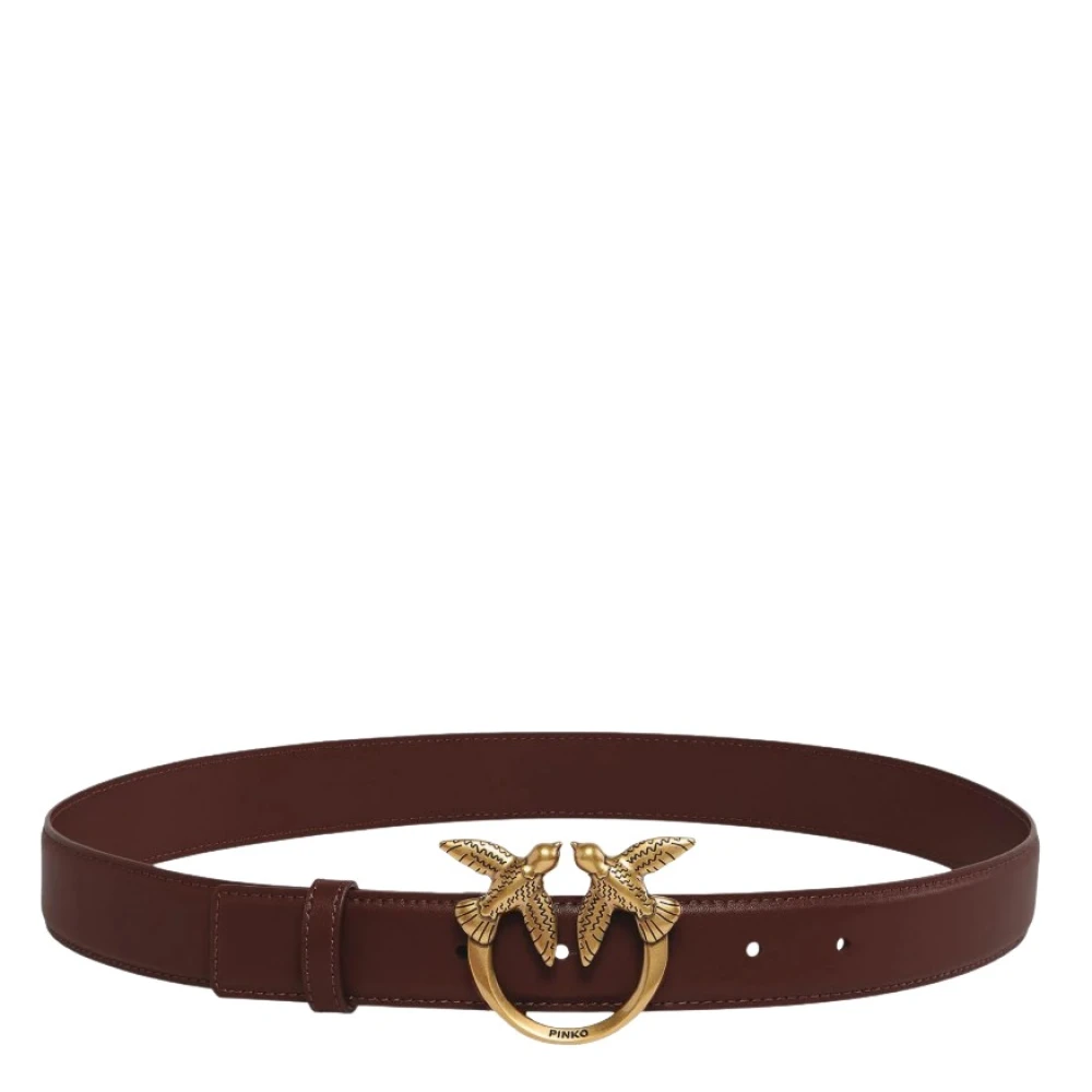 Pinko , Belts, Female, Brown, M, Love Berry H3 Belt - Image 3