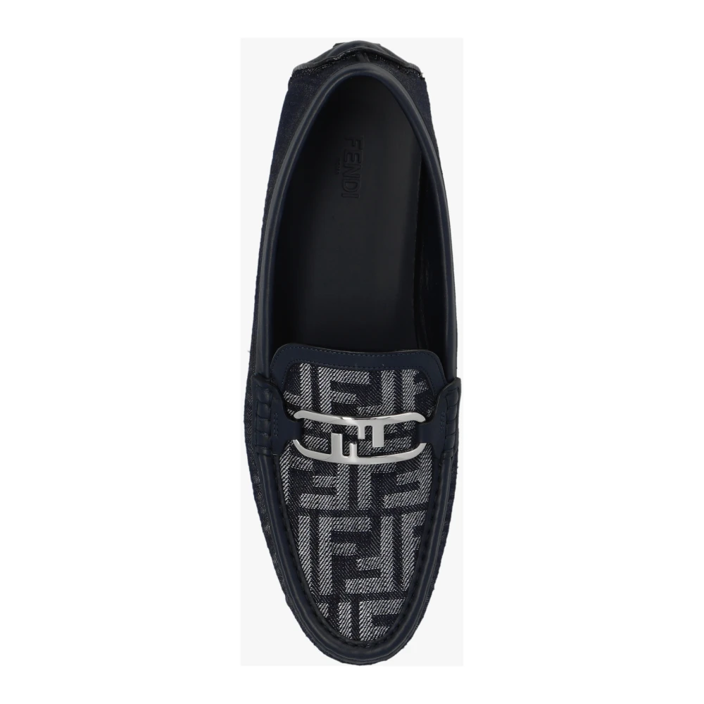 Fendi O'Lock mocassins Blue Heren