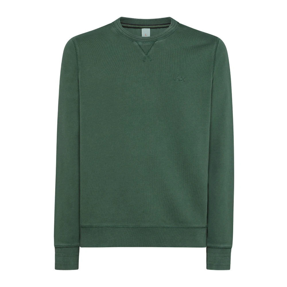 Sun68 Crewneck Sweatshirt Green Heren