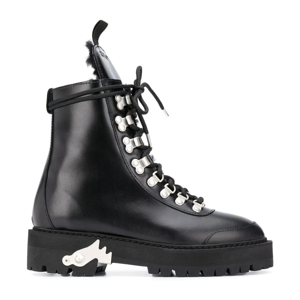 Shoes > Boots > Lace-up Boots - - Off White - Modalova