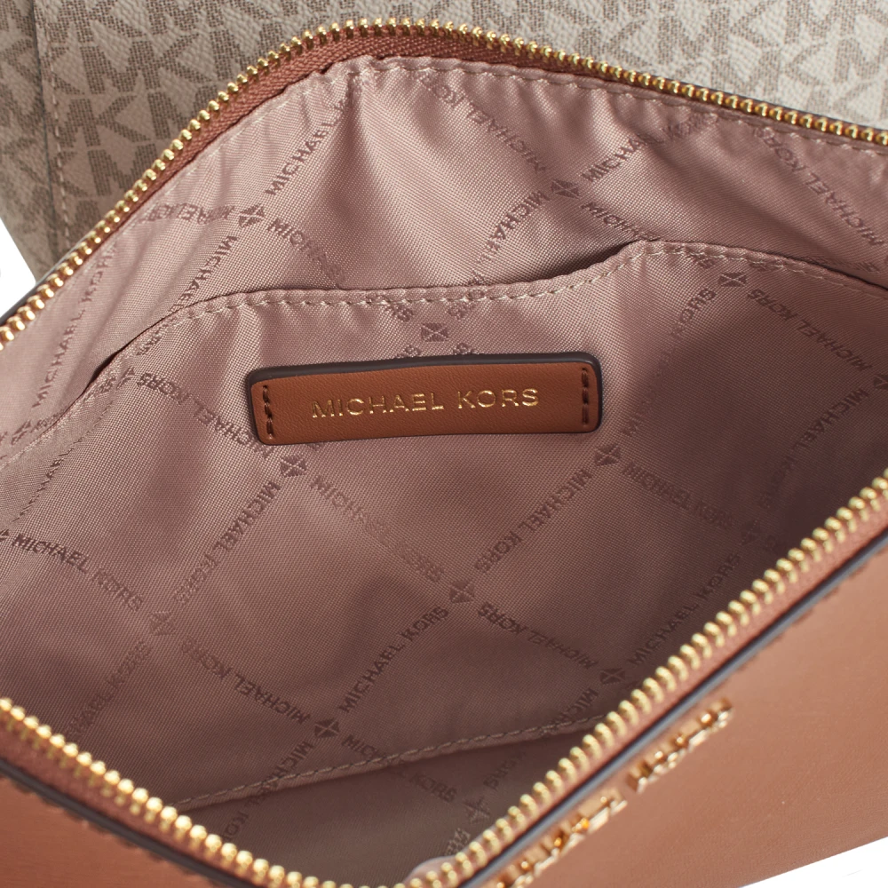 Michael Kors Omkeerbare leren tote tas Beige Dames