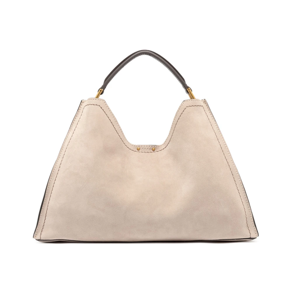 Gianni Chiarini Women's Beige Handbags, One Size, Aurora Hobo Bag