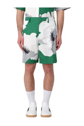 multicolor-floral-print-casual-shorts