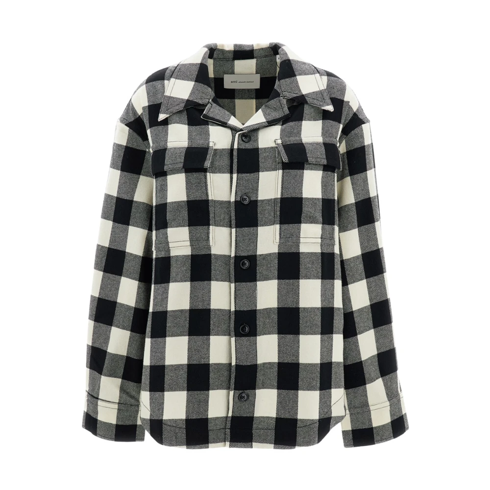 Ami Paris Uomo Nero - Camicia - Shirts - S - Immagine 3