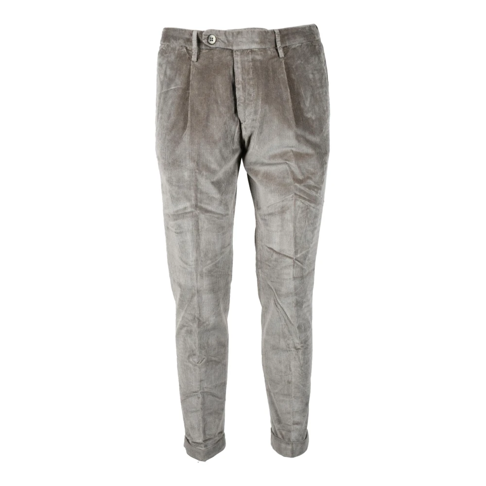 Michael Coal Katoen Modal Elastaan Broek Gray Heren