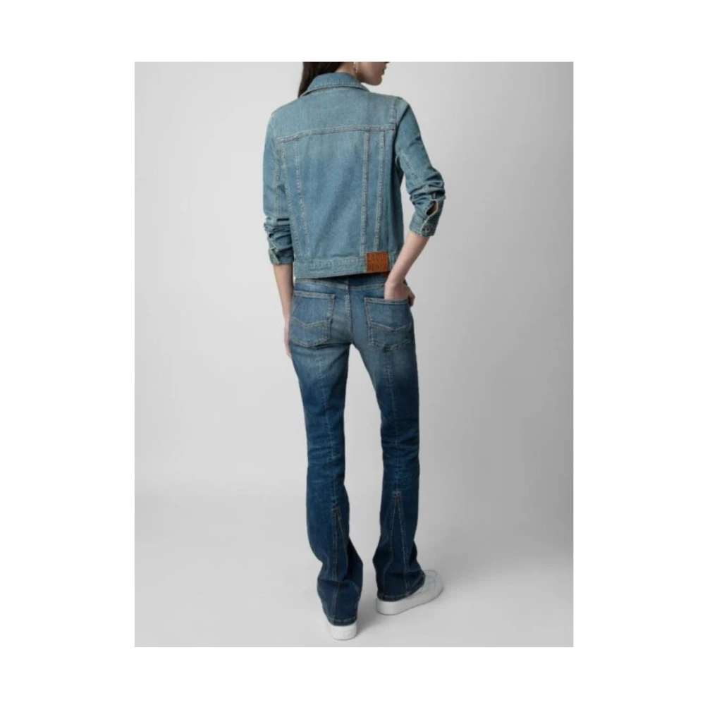 Zadig & Voltaire Modieuze Herenjas Blue Dames