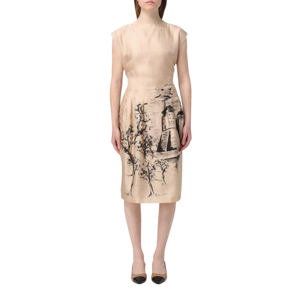 Dresses > Day Dresses > Midi Dresses - - Alberta Ferretti - Modalova