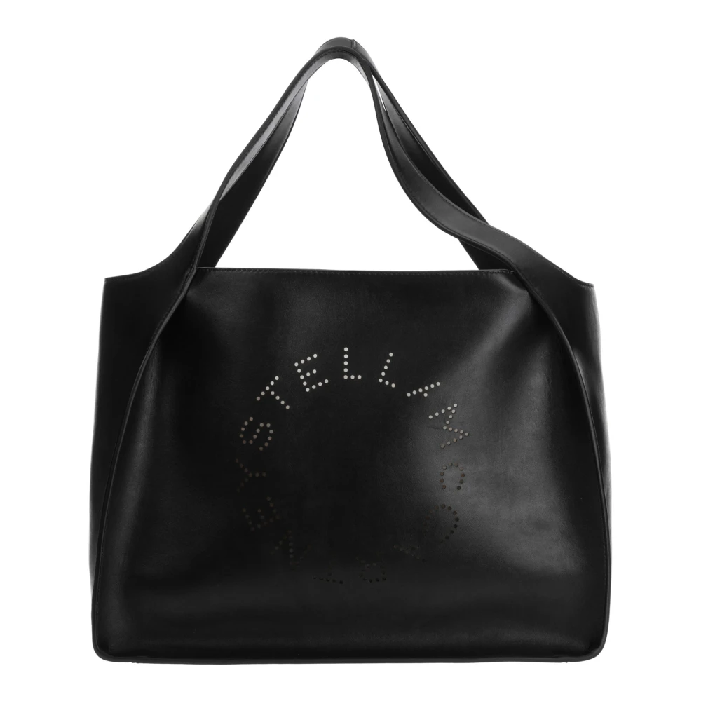 Stella McCartney Logo Toteväska Black, Dam