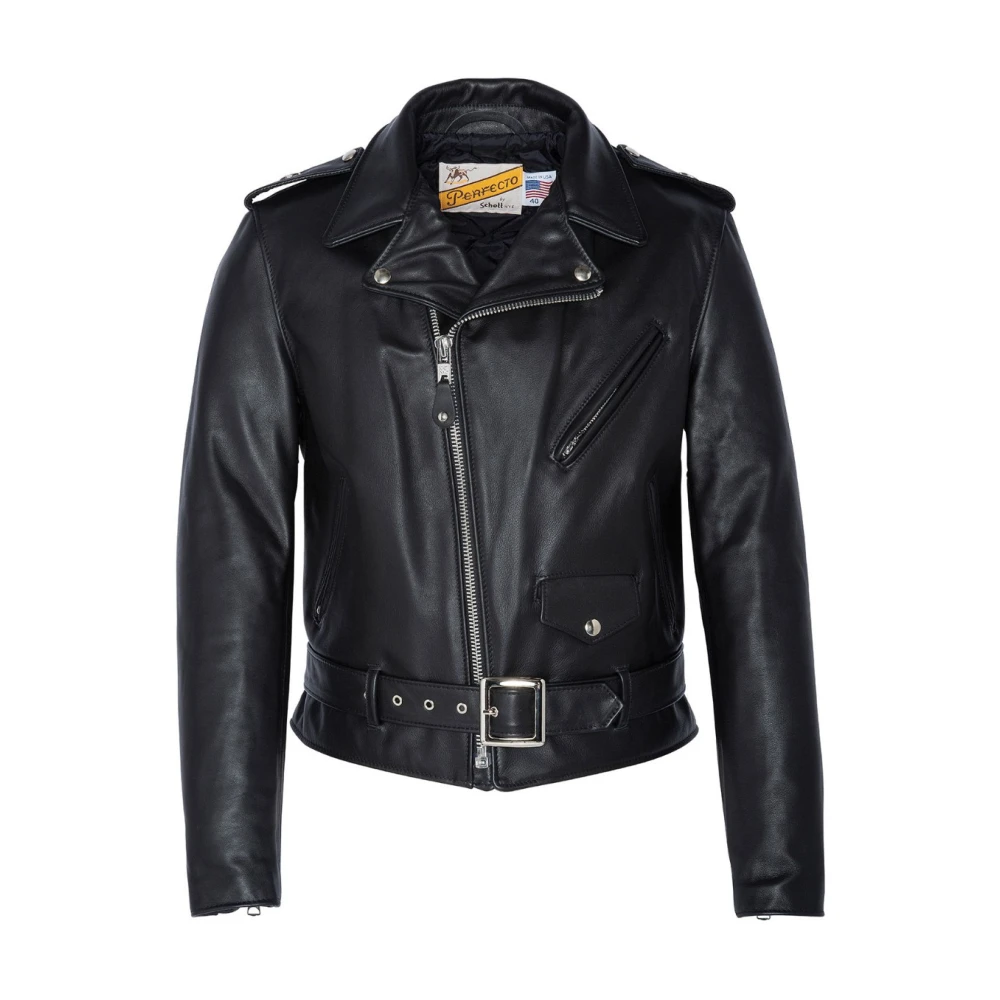 Schott NYC Iconische 1-Ster Perfecto Jas Black Heren