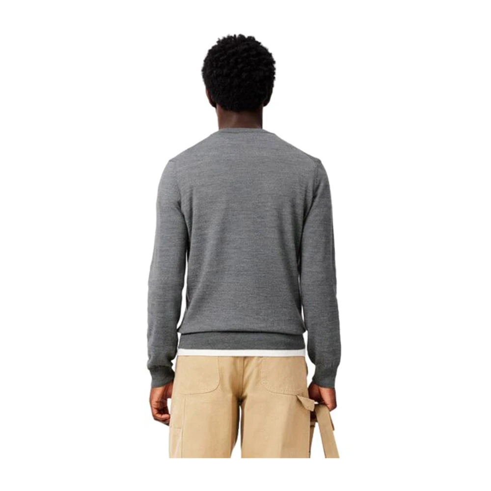Lacoste Grijze Textiel Jersey voor Mannen Gray Heren