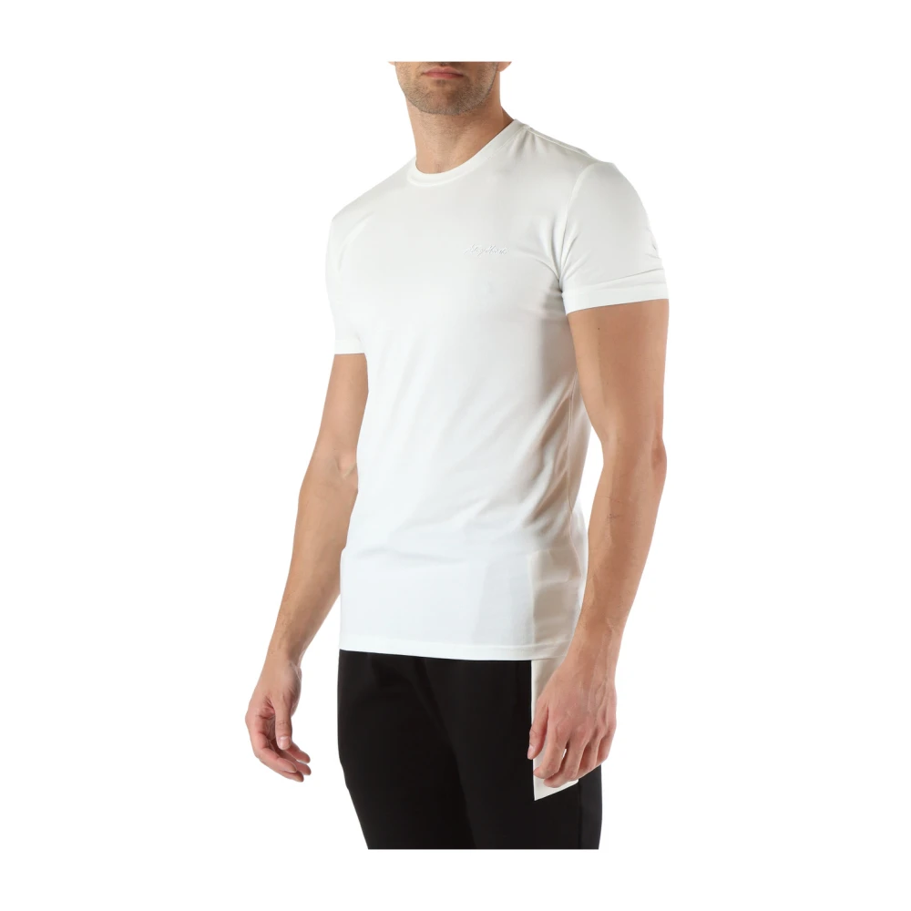 Antony Morato Slim Fit Katoen Modal T-shirt White Heren