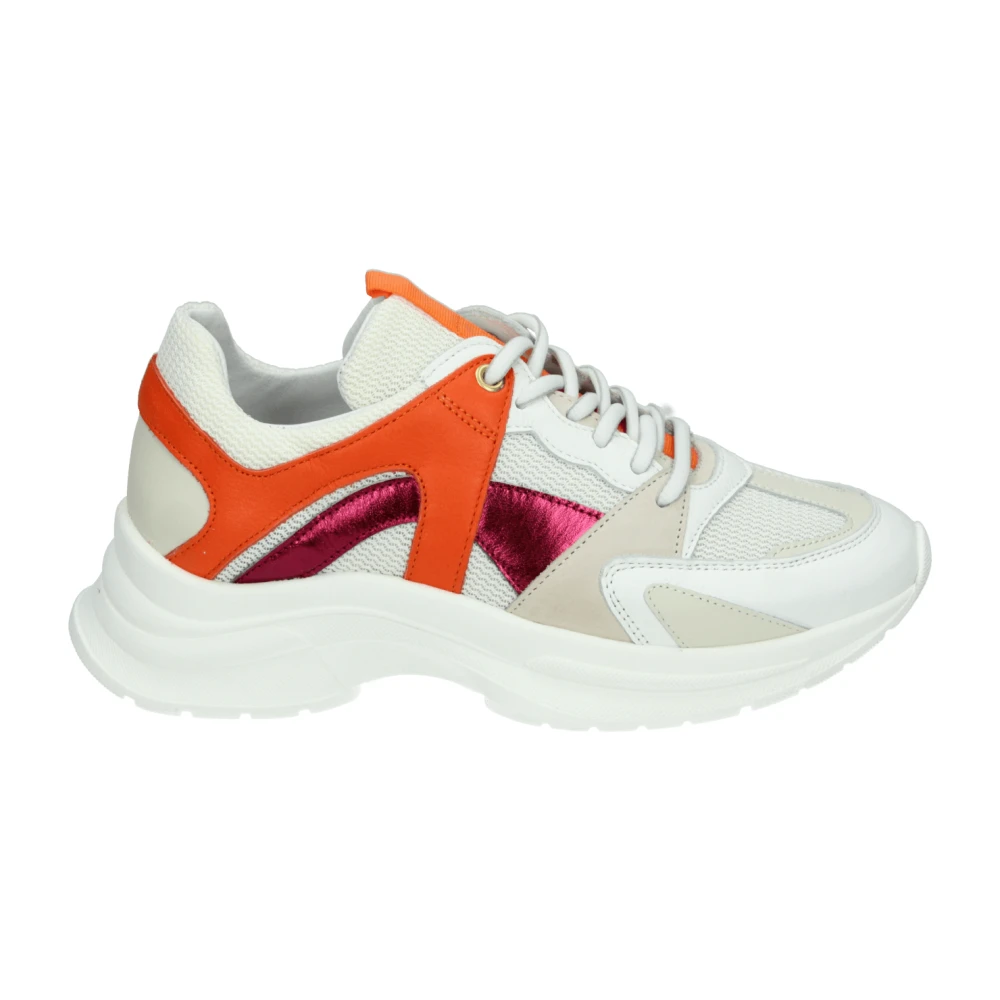 Rag Sportieve Lage Damesschoenen Patroon Dames Schoenen Veelkleurig Multicolor