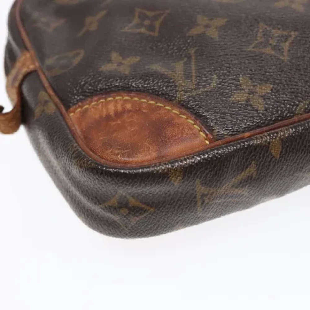 Louis Vuitton Vintage Pre-owned Canvas clutches Brown Dames