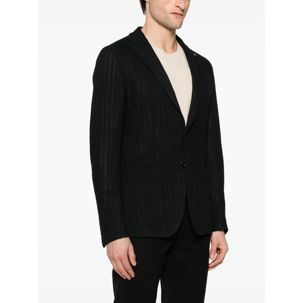Tagliatore Jassen Zwart Black Heren