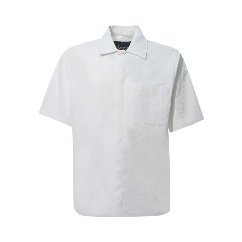 Herno Uomo Bianco Magliette, Xl, New,