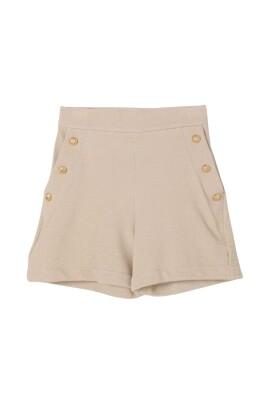 chic-high-waisted-knit-button-shorts