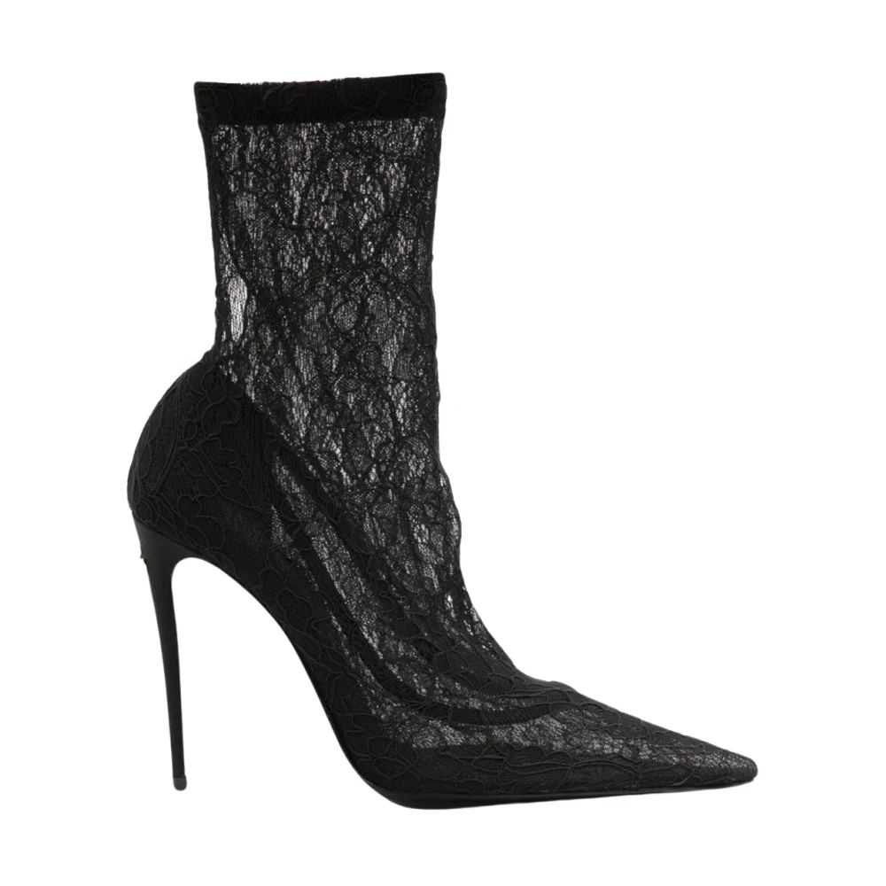 Dolce & Gabbana Damen Schwarz Schuhe, K, 40 Eugröße: