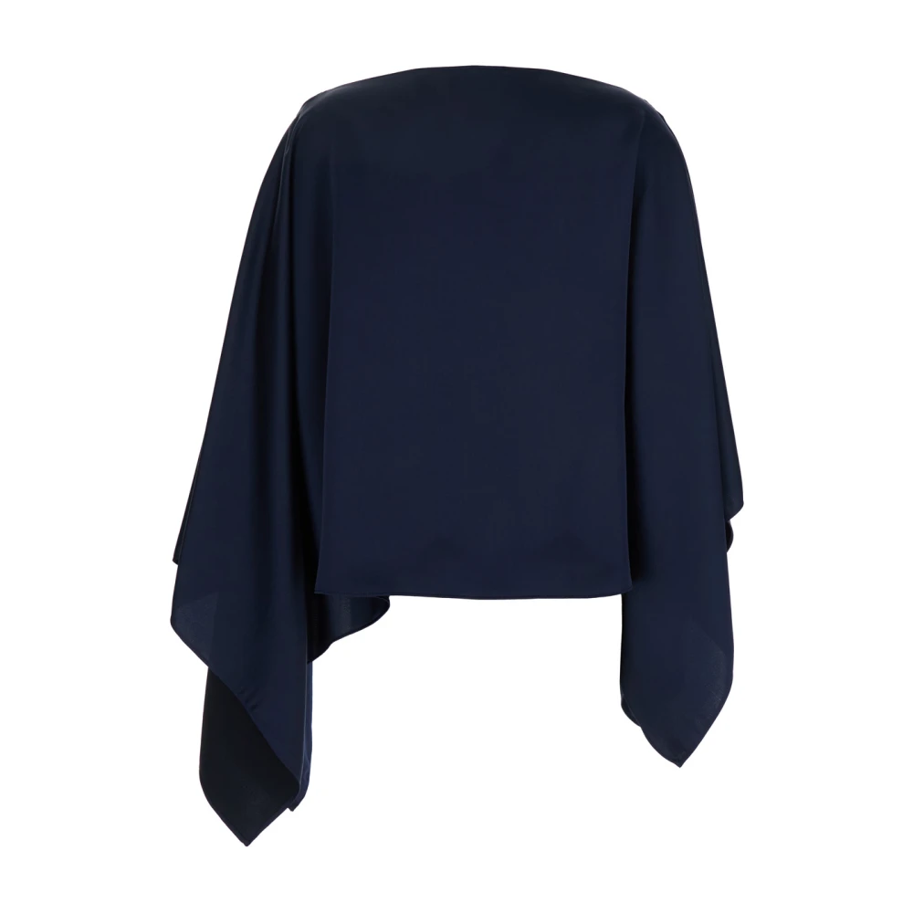 Plain Units Blauwe Lichtgewicht Stoffen Damesjaal Blue Dames