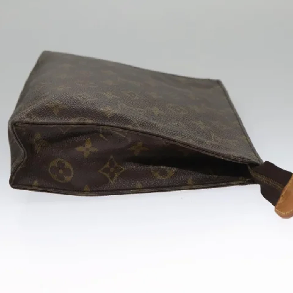 Louis Vuitton Vintage Pre-owned Canvas clutches Brown Dames