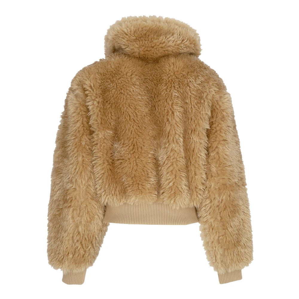 Tommy Hilfiger Gouden Shearling Bontjas Brown Dames