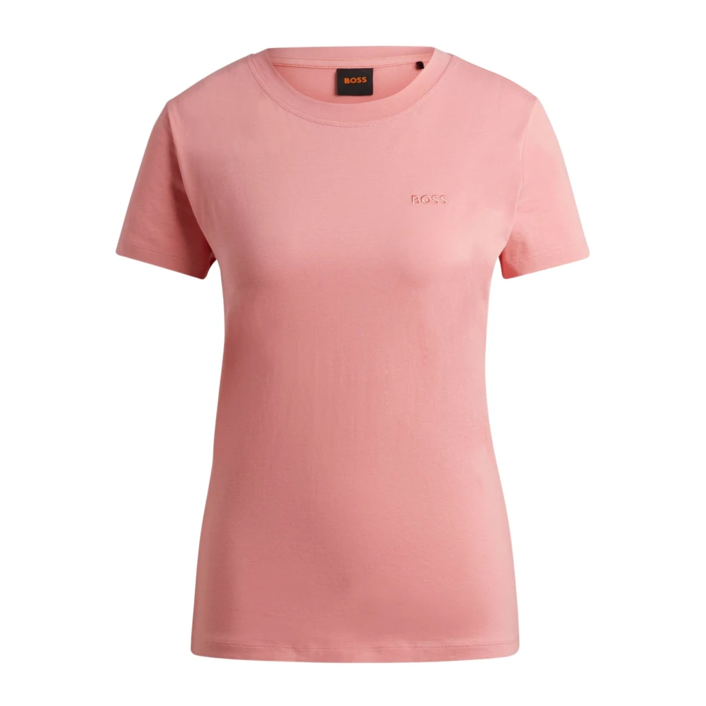 Hugo Boss Dames Casual T-shirt Pink Dames