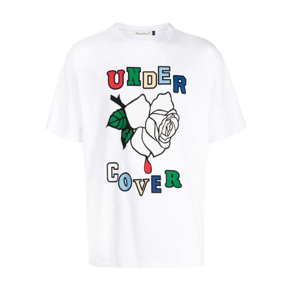 Undercover Witte T-shirt Uc2C3807 Multicolor Heren