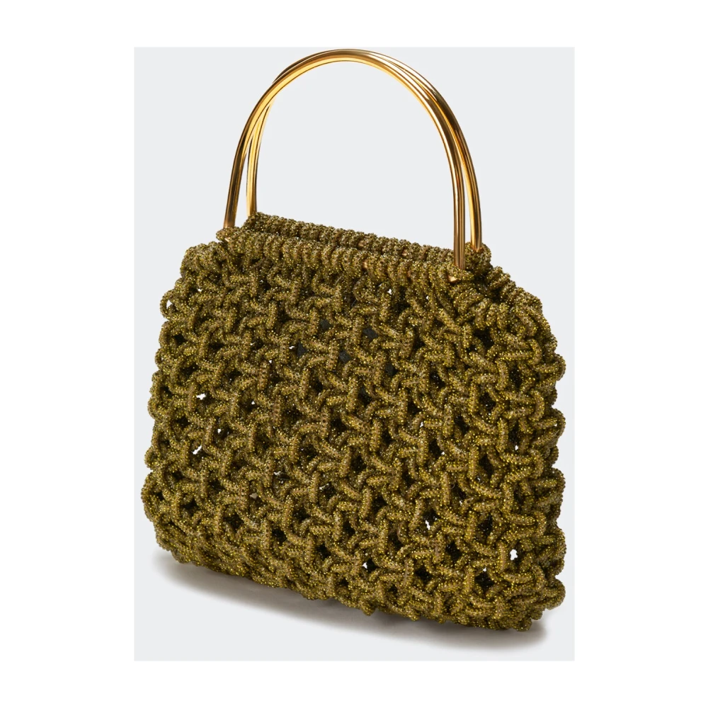 Hibourama Stijlvolle Alice Handtas Green Dames
